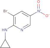 3-Bromo-N-cyclopropyl-5-nitropyridin-2-amine