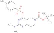 tert-Butyl 2-(dimethylamino)-4-(p-tolylsulfonyloxy)-7,8-dihydropyrido[4,3-d]pyrimidine-6(5H)-carbo…