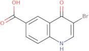 3-Bromo-4-oxo-1,4-dihydroquinoline-6-carboxylic acid