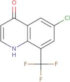 6-Chloro-8-(trifluoromethyl)quinolin-4(1H)-one