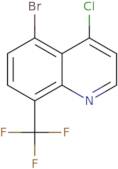 5-Bromo-4-chloro-8-(trifluoromethyl)quinoline