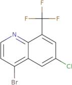 6-Bromo-4-chloro-8-(trifluoromethyl)quinoline