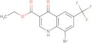 Ethyl 8-bromo-4-hydroxy-6-(trifluoromethyl)quinoline-3-carboxylate