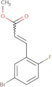 (2E)-3-(5-Bromo-2-fluorophenyl)-2-propenoic acid, methyl ester