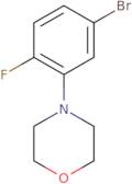 4-(5-Bromo-2-fluoro-phenyl)-morpholine