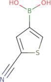 (5-Cyanothiophen-3-yl)boronic acid