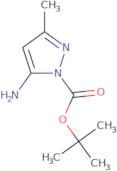 5-Amino-3-methyl-1H-pyrazole, N1-BOC protected