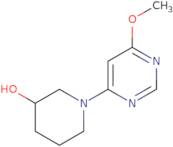 1-(6-Methoxy-pyrimidin-4-yl)-piperidin-3-ol