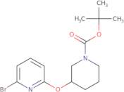 3-(6-Bromo-pyridin-2-yloxy)-piperidine-1-carboxylic acid tert-butyl ester