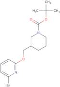 3-(6-Bromo-pyridin-2-yloxymethyl)-piperidine-1-carboxylic acid tert-butyl ester