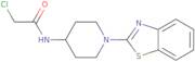 N-(1-Benzothiazol-2-yl-piperidin-4-yl)-2-chloro-acetamide