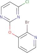 2-(2-Bromo-pyridin-3-yloxy)-4-chloro-pyrimidine