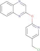 2-(5-Chloromethyl-pyridin-2-yloxy)-quinoxaline