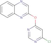 2-(6-Chloro-pyrimidin-4-yloxy)-quinoxaline