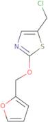 5-Chloromethyl-2-(furan-2-ylmethoxy)-thiazole