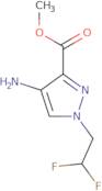 Methyl 4-amino-1-(2,2-difluoroethyl)-1H-pyrazole-3-carboxylate