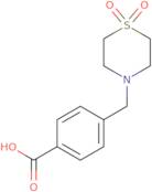 4-[(1,1-Dioxidothiomorpholin-4-yl)methyl]benzoic acid