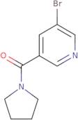 5-Bromo-3-(pyrrolidin-1-ylcarbonyl)pyridine