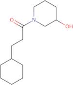 3-Cyclohexyl-1-(3-hydroxypiperidin-1-yl)propan-1-one