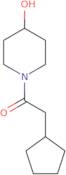 2-Cyclopentyl-1-(4-hydroxypiperidin-1-yl)ethan-1-one