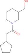 2-Cyclopentyl-1-(3-(hydroxymethyl)piperidin-1-yl)ethan-1-one