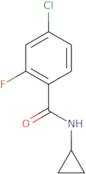 4-Chloro-N-cyclopropyl-2-fluorobenzamide