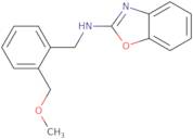 N-{[2-(Methoxymethyl)phenyl]methyl}-1,3-benzoxazol-2-amine