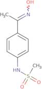 N-{4-[1-(Hydroxyamino)ethylidene]cyclohexa-2,5-dien-1-ylidene}methanesulfonamide