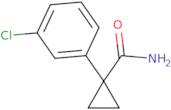 1-(3-Chlorophenyl)cyclopropane-1-carboxamide