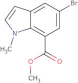 Methyl 5-bromo-1-methyl-1H-indole-7-carboxylate