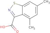 4,6-Dimethylbenzo[D]isothiazole-3-carboxylic acid