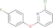 2-Chloro-6-(4-fluorophenoxy)pyridine