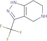 3-(Trifluoromethyl)-4,5,6,7-tetrahydro-2H-pyrazolo[4,3-c]pyridine