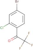 1-(4-Bromo-2-chlorophenyl)-2,2,2-trifluoroethan-1-one