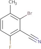 2-bromo-6-fluoro-3-methylbenzonitrile