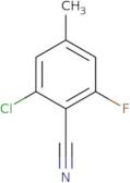 2-Chloro-6-fluoro-4-methylbenzonitrile