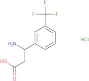 (S)-3-Amino-3-(3-(trifluoromethyl)phenyl)propanoic acid hydrochloride