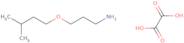 3-(Isopentyloxy)propan-1-amine oxalate