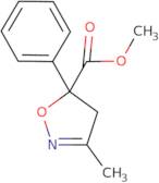 Methyl 3-methyl-5-phenyl-4,5-dihydro-1,2-oxazole-5-carboxylate