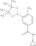 N-Cyclopropyl-4-methyl-3-(4,4,5,5-tetramethyl-1,3,2-dioxaborolan-2-yl)-benzamide