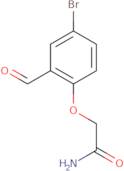 2-(4-Bromo-2-formylphenoxy)acetamide