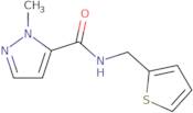 1-Methyl-N-[(thiophen-2-yl)methyl]-1H-pyrazole-5-carboxamide