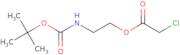 2-[(2-Methylpropan-2-yl)oxycarbonylamino]ethyl 2-chloroacetate