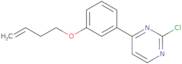 4-(3-(But-3-en-1-yloxy)phenyl)-2-chloropyrimidine