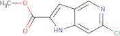 methyl 6-chloro-1H-pyrrolo[3,2-c]pyridine-2-carboxylate