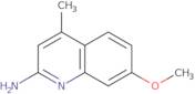 7-Methoxy-4-methylquinolin-2-amine