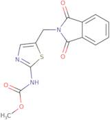 Methyl (5-((1,3-dioxoisoindolin-2-yl)methyl)thiazol-2-yl)carbamate
