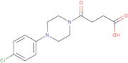 4-[4-(4-Chlorophenyl)piperazin-1-yl]-4-oxobutanoic acid