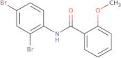 N-(2,4-Dibromophenyl)-2-methoxybenzamide