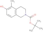 tert-Butyl 6-hydroxy-5-methyl-3,4-dihydroisoquinoline-2(1H)-carboxylate